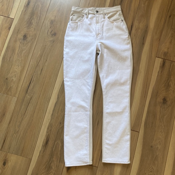 Abercrombie & Fitch Cream Women's Jeans - Picture 8 of 11
